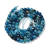 Natural Agate Beads Strands X-G-H302-A01-02-3