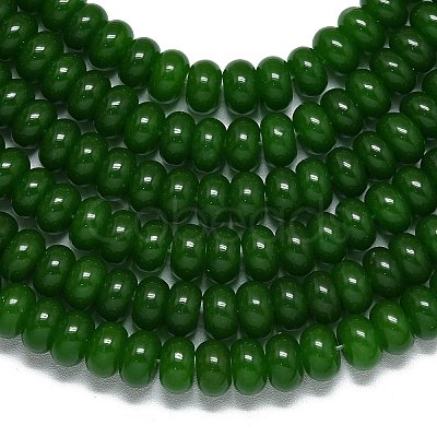 Natural Malaysia Jade Beads Strands G-B165-G01-6x10mm-12-1