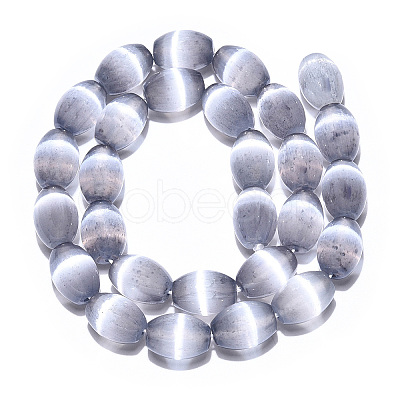 Dyed Natural Selenite Beads Strands G-T138-232B-1