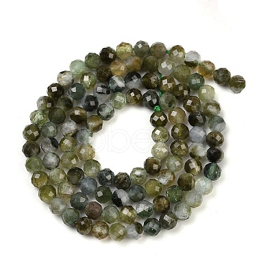 Natural Green Tourmaline Beads Strands G-F798-A03-02-1