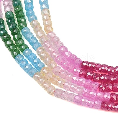 Cubic Zirconia Beads Strands ZIRC-P125-2x3mm-37-1