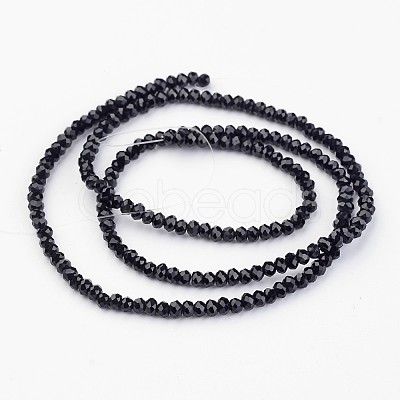 Electroplate Glass Bead Strands EGLA-G014-2mm-02-1