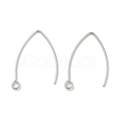 Non-Tarnish 316 Surgical Stainless Steel Earring Hooks STAS-P336-07B-P-1