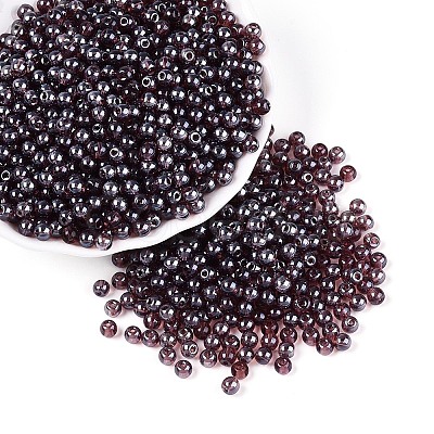 Transparent Glass Seed Beads SEED-N007-33A-10-1