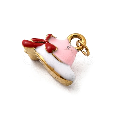 304 Stainless Steel Enamel Charms STAS-B097-10G-1