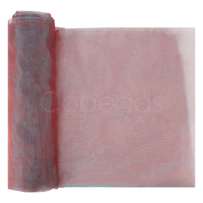 Polyester Organza Fabrics DIY-WH0622-186-1