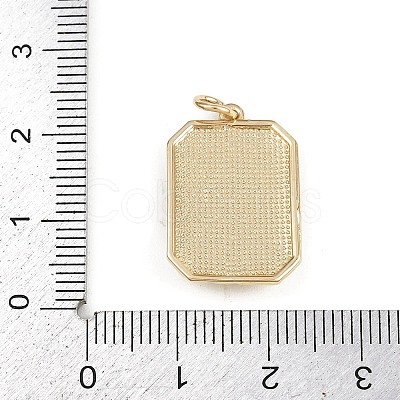 Brass Enamel Pendants LS-KK-L246-02G-1