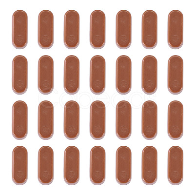 Opaque Acrylic European Beads OACR-TAC0019-006I-1