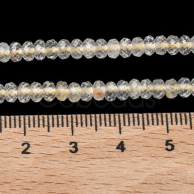 Natural Gold Rutilated Quartz Beads Strands G-L651-B01-4x2mm-1