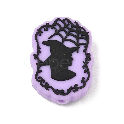 Halloween Silicone Beads SL-CBA81D6-05-1