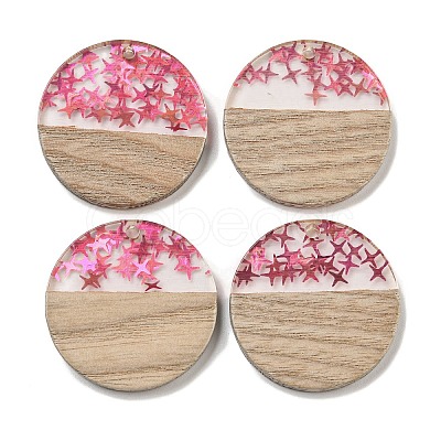 Wooden Pendants FIND-B042-13D-1