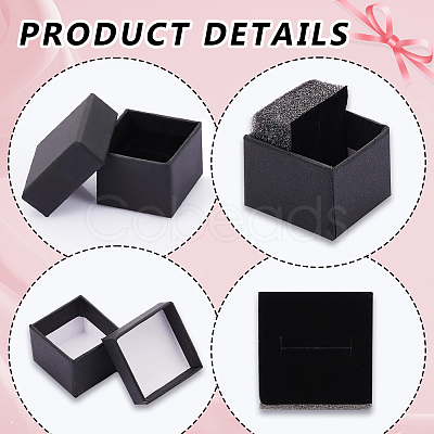 Kraft Cotton Filled Cardboard Paper Jewelry Gift Boxes LS-CBOX-WH0003-01A-1