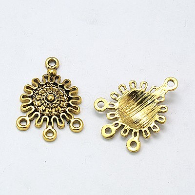 Tibetan Style Alloy Chandelier Components Links GLF0145Y-1