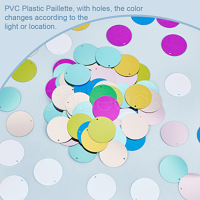 2000Pcs 10 Colors Ornament Accessories PVC-OC0001-14D-1