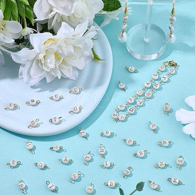 2 Bags Natural Freshwater Shell Beads Connector Charms FIND-SC0021-02-1