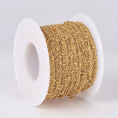 304 Stainless Steel Cable Chains CHS-E018-07G-1