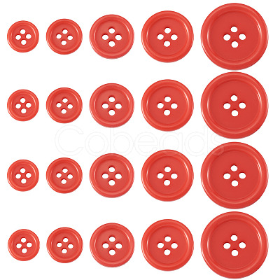 4-Hole Resin Buttons BUTT-TADJ0001-03F-1