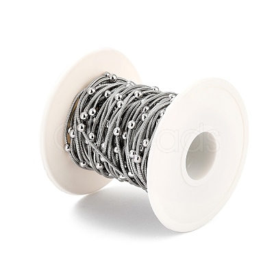 Tarnish Resistant 304 Stainless Steel Snake Chains CHS-P014-02P-1