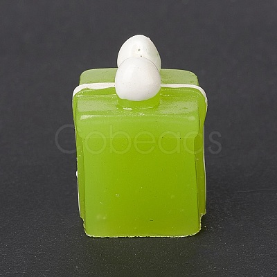 Christmas Style Resin Statue Display Decoration DJEW-O002-01H-1