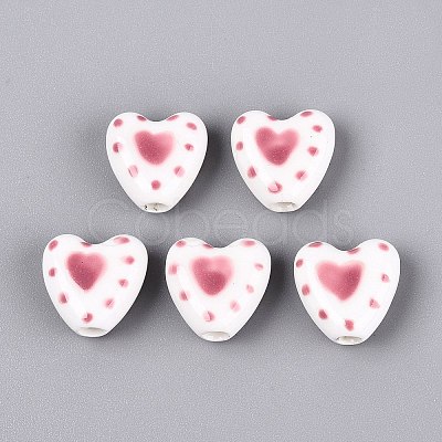 Handmade Porcelain Beads PORC-Q005-11D-1