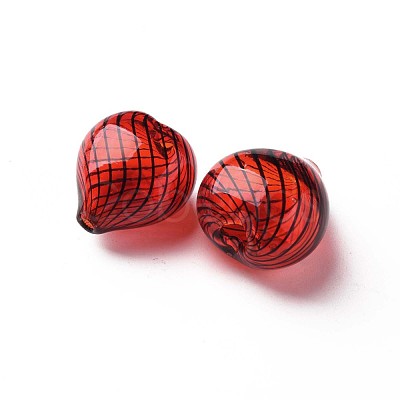 Transparent Handmade Blown Glass Globe Beads GLAA-T012-42-1