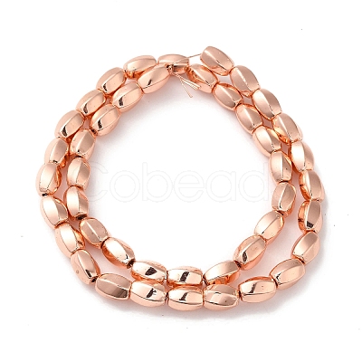 Electroplated Synthetic Magnetic Hematite Beads Strands G-Q1009-G02-01RG-1