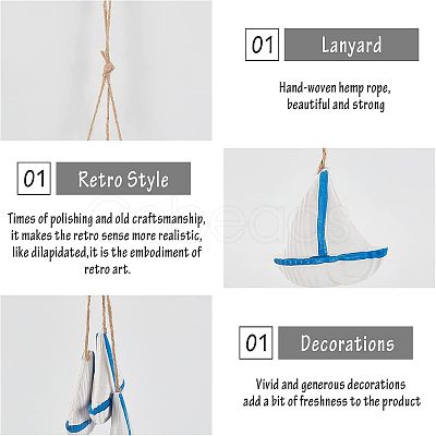 2Pcs 2 Colors Mediterranean Style Natural Wood Pendant Ornaments HJEW-FH0001-03-1