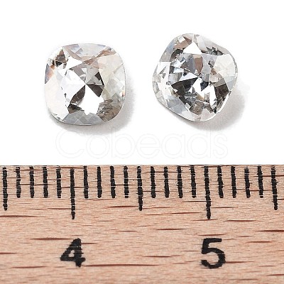 K9 Glass Rhinestone Cabochons GLAA-H034-04B-1
