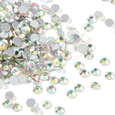 Glass Flat Back Rhinestone RGLA-C002-SS8-101-1