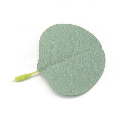 Silk Flower Plastic Artificial Leaf DIY-WH0246-68B-1