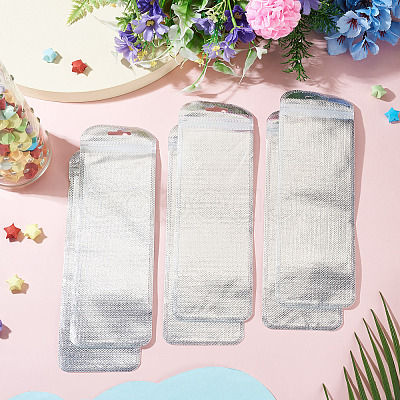 50Pcs PP Plastic Watchband Storage Resealable Bags ABAG-TADJ0003-01E-1