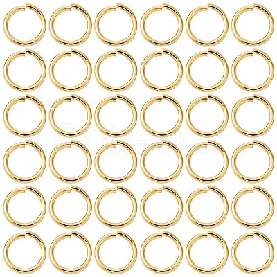 Brass Open Jump Rings KK-FS0001-23B-1