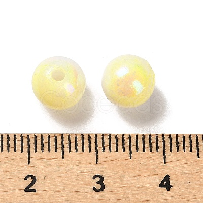 Opaque Acrylic Beads OACR-Z016-01A-03-1