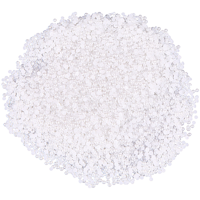 16000Pcs ABS Plastic Cabochons OACR-PA0001-20-1