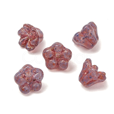 Handmade Lampwork Bead Caps LA-CBAA1BE-02H-1