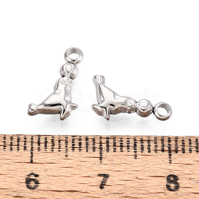 304 Stainless Steel Charms STAS-T067-89P-1