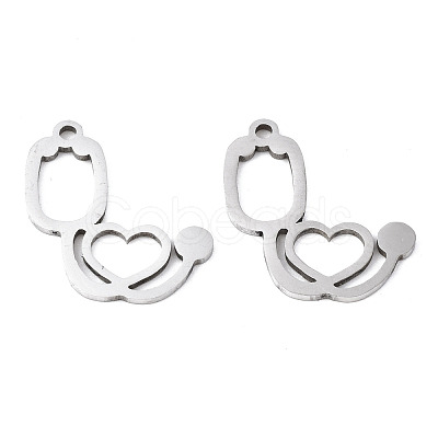 Non-Tarnish 201 Stainless Steel Pendants STAS-Q240-041P-1