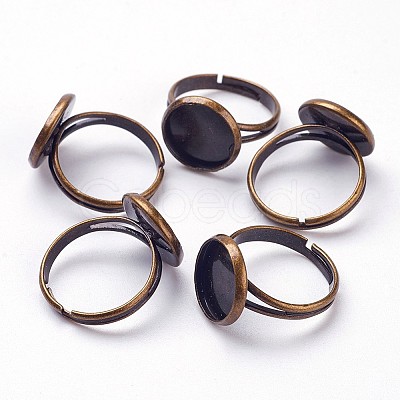Adjustable Brass Ring Components X-J2673012-NR-1