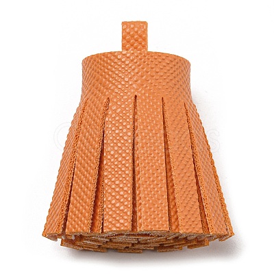 Imitation Leather Tassel Pendant Decorations FIND-L013-A05-1