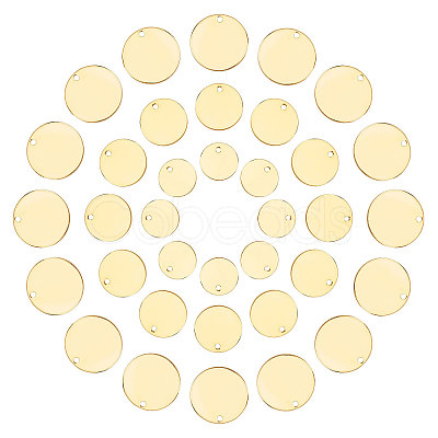 60Pcs 3 Style Brass Charms KK-CN0001-20-1