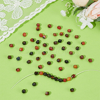 1 Strand Natural Agate Beads Strands G-WR0001-03-1