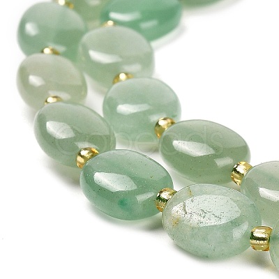 Natural Green Aventurine Beads Strands G-H005-A02-01-1