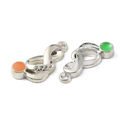 CCB Plastic Enamel Pendants CCB-K009-17P-1