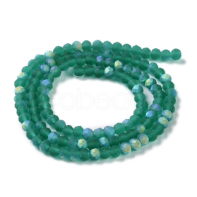Imitation Jade Glass Beads Strands EGLA-YW0003-19B-15-1