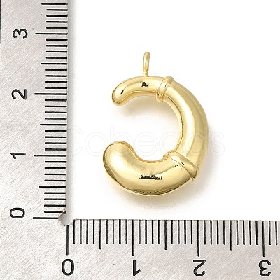 Rack Plating Brass Pendants KK-I722-08G-C-1