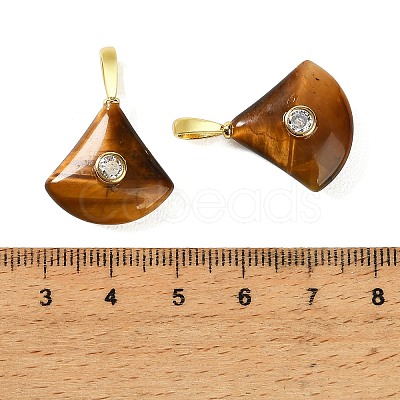 Natural Tiger Eye Pendants GG-CBA1AE1-01G-06-1