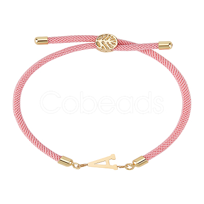 1Pc Adjustable Nylon Cord Slider Bracelets for Women BJEW-LP0001-32A-03-1