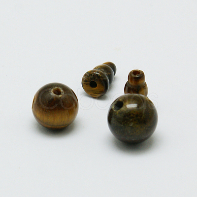 Natural Tiger Eye Buddhist Beads G-M011-01B-1