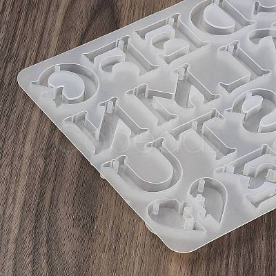 Letter A~Z & Heart DIY Silicone Pendant Molds SIMO-G010-09-1