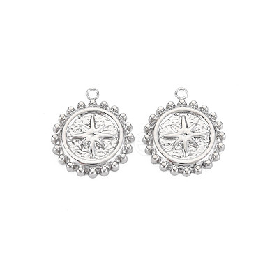 Non-Tarnish 304 Stainless Steel Pendants STAS-N097-180P-1